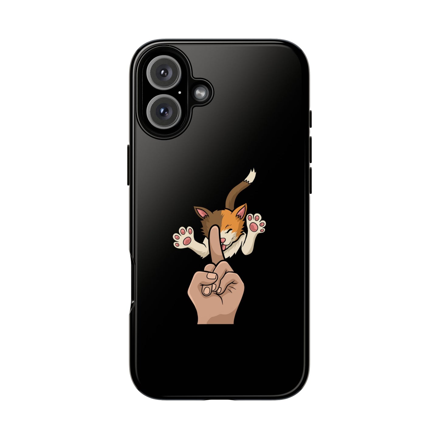 Annoyed cat Phone Case