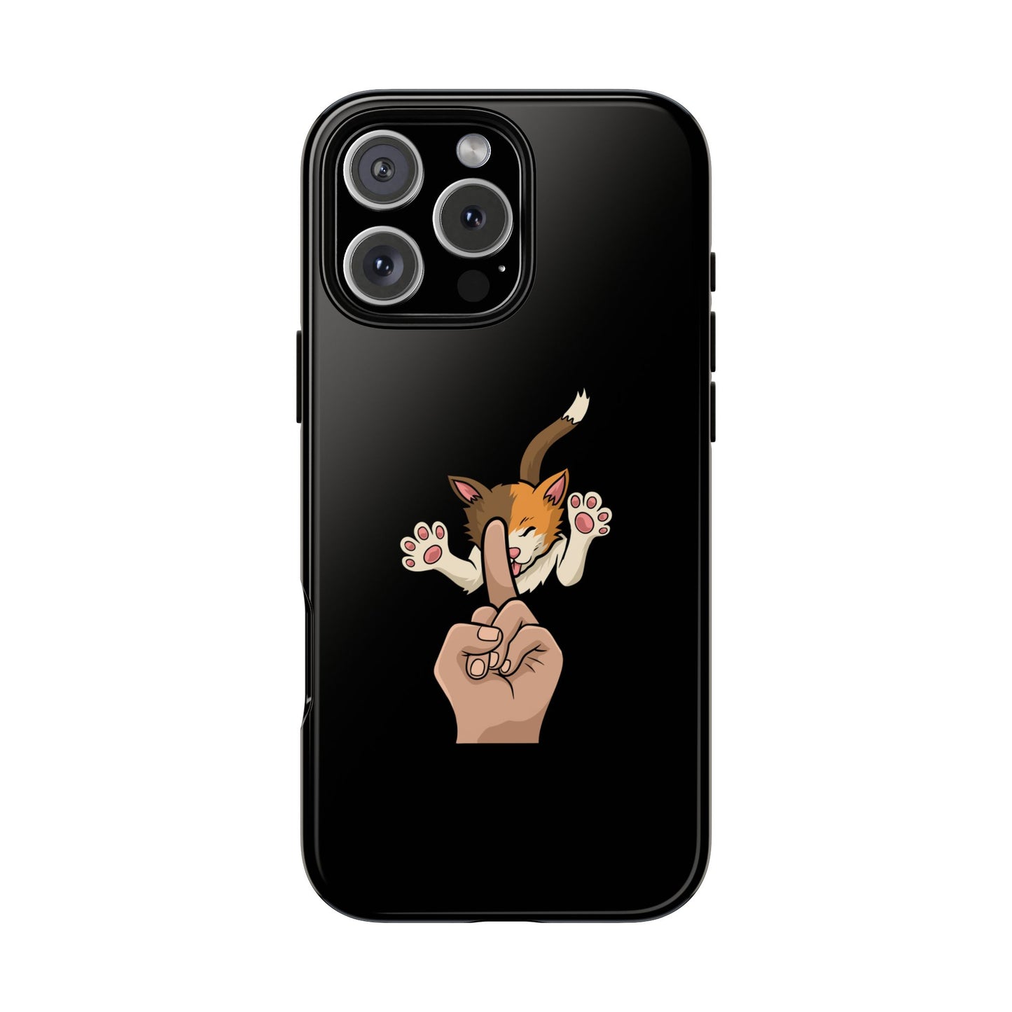 Annoyed cat Phone Case