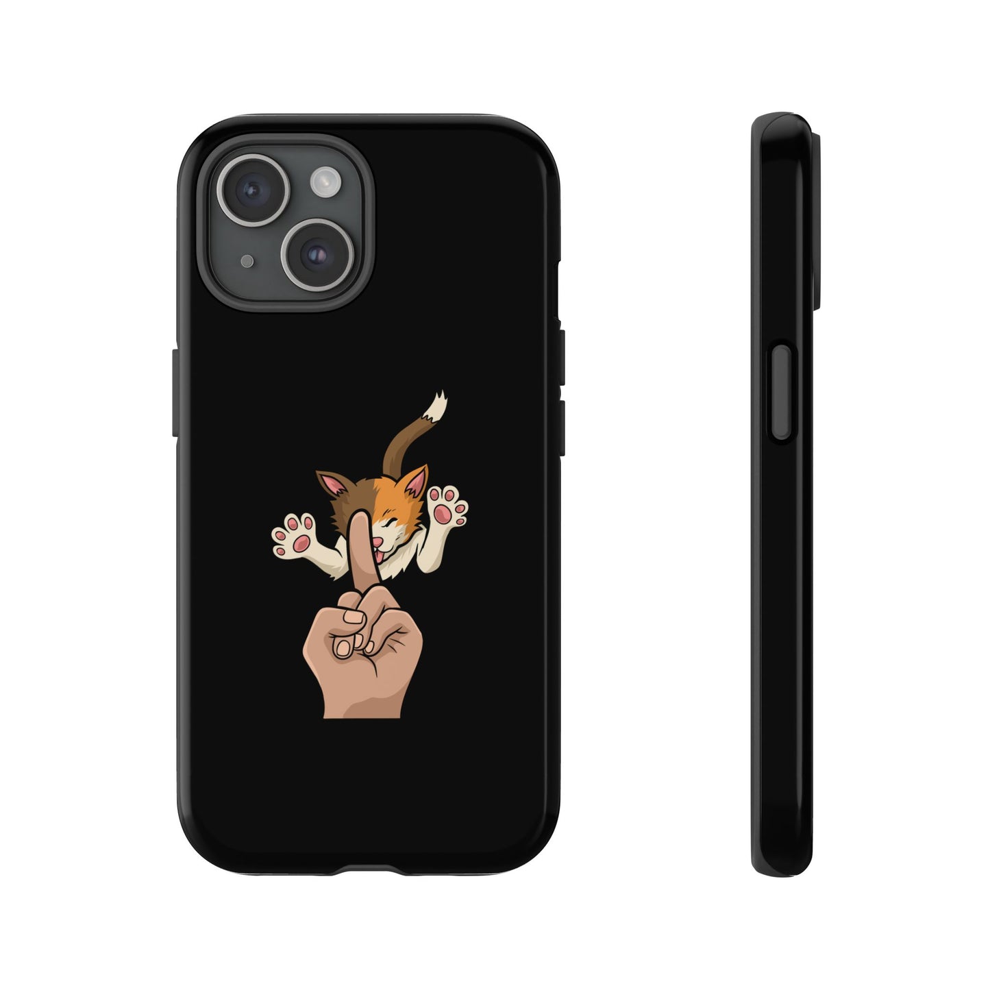 Annoyed cat Phone Case