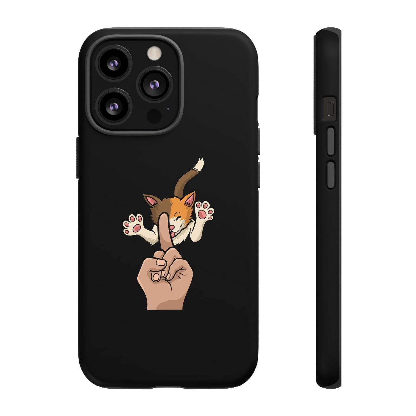 Annoyed cat Phone Case