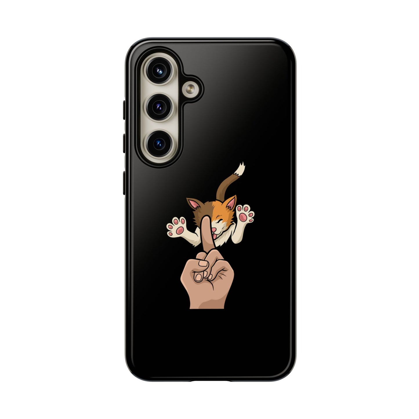 Annoyed cat Phone Case