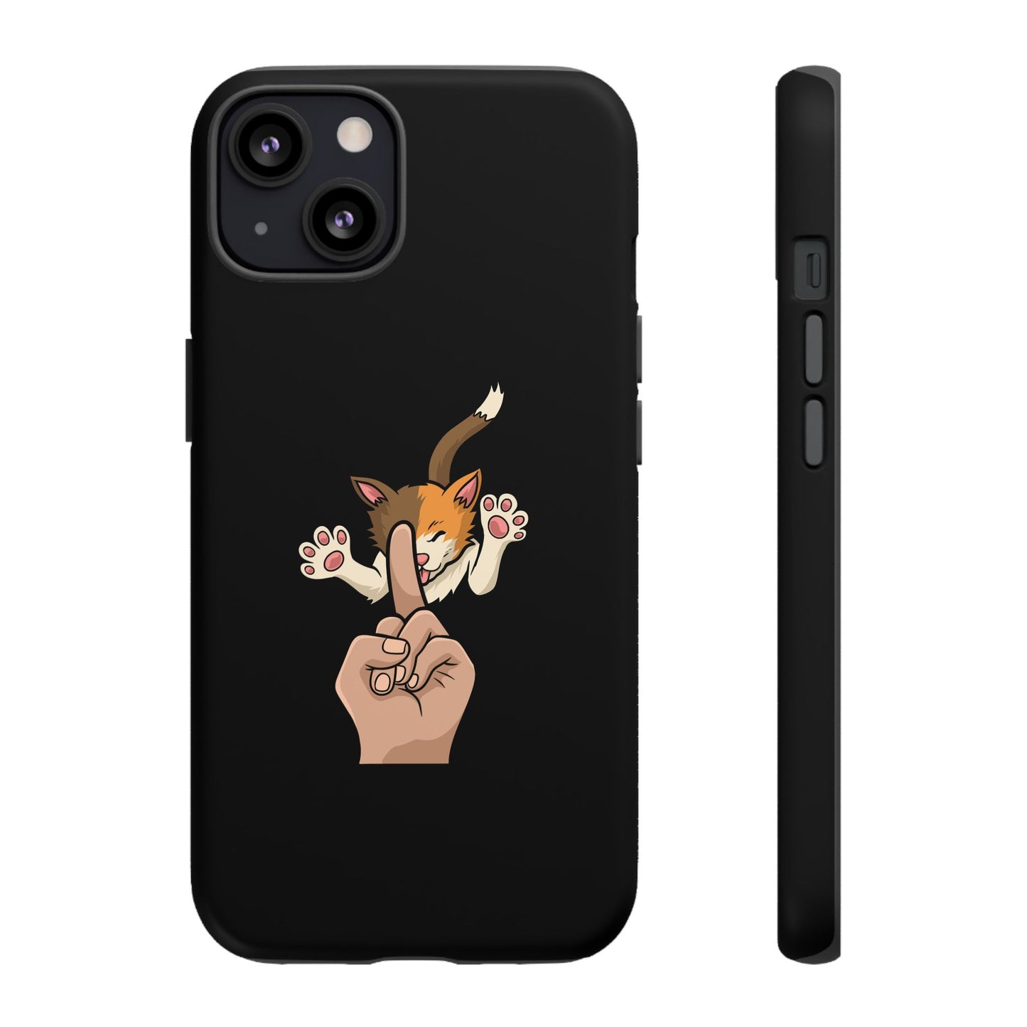 Annoyed cat Phone Case
