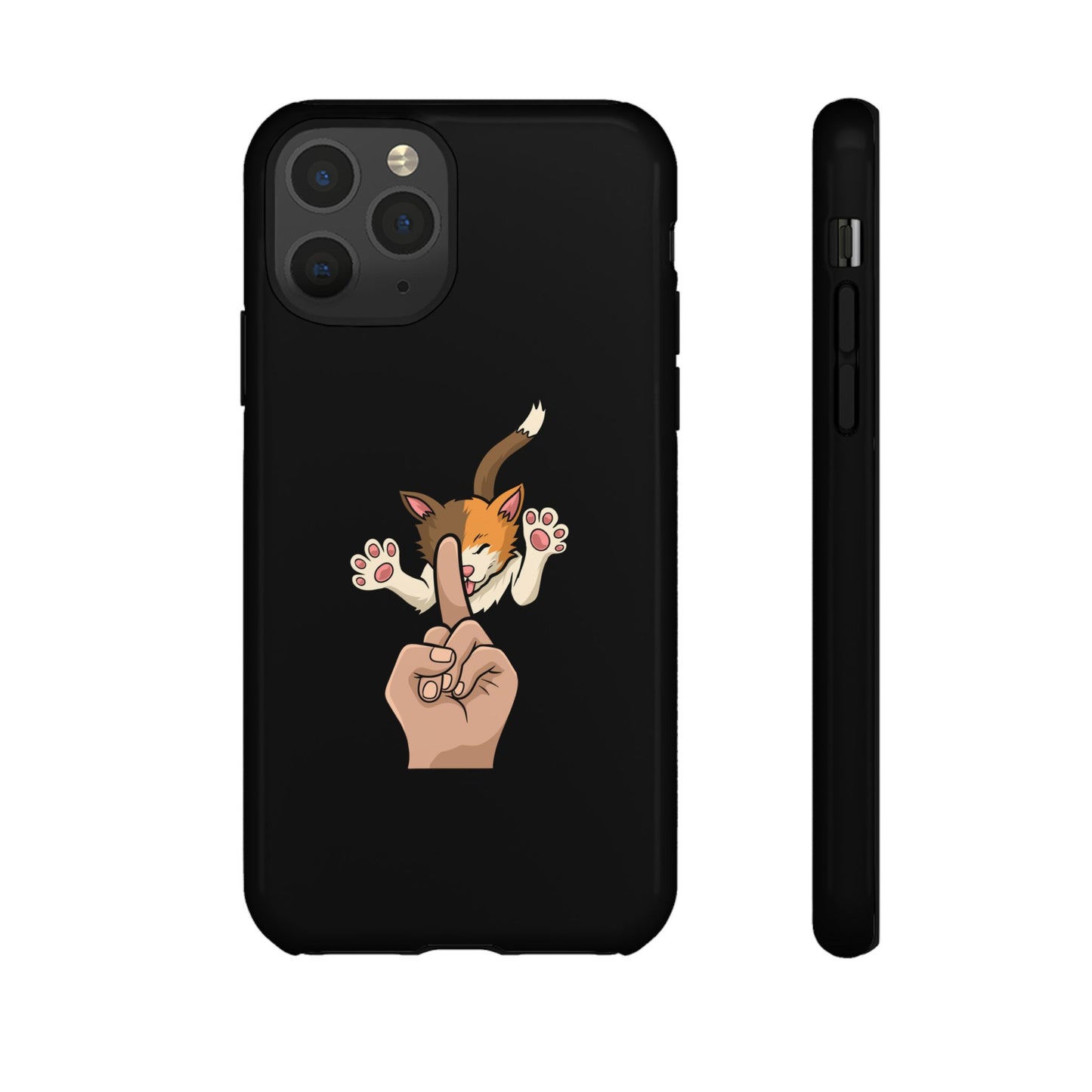 Annoyed cat Phone Case
