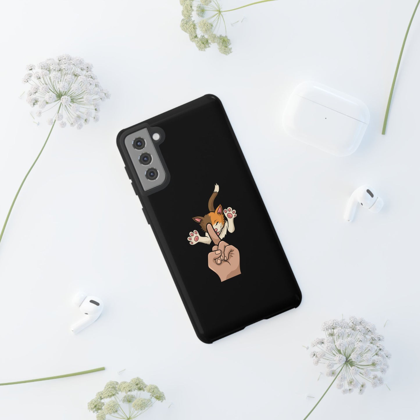 Annoyed cat Phone Case