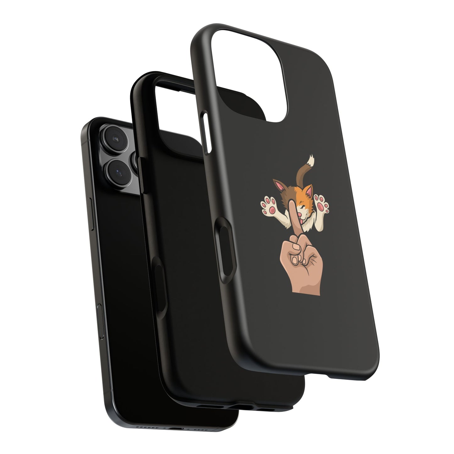 Annoyed cat Phone Case