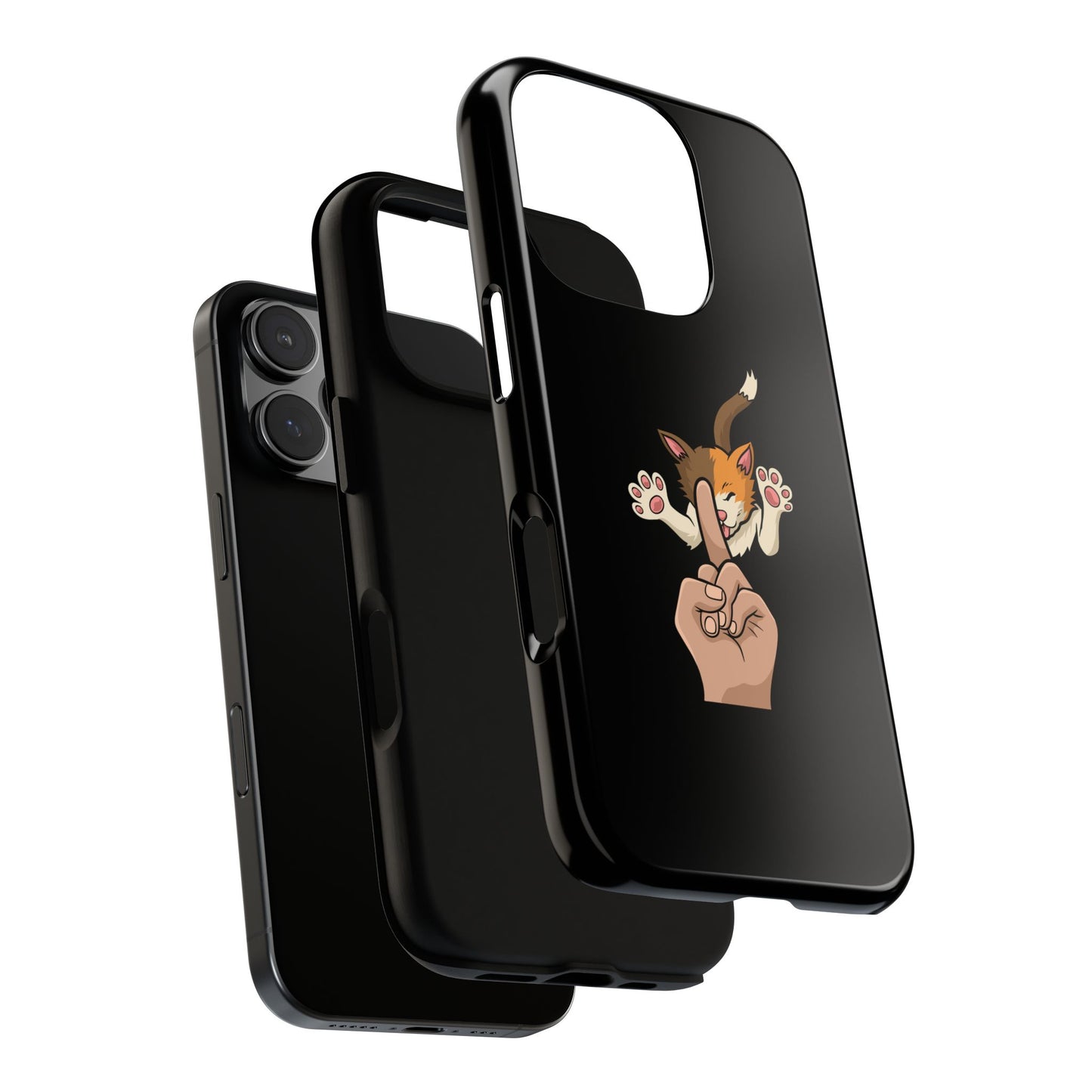 Annoyed cat Phone Case