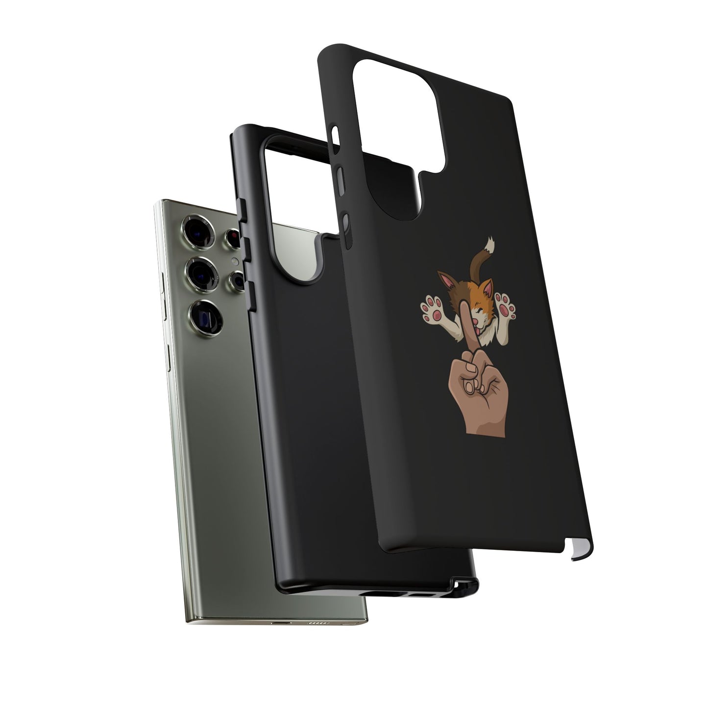 Annoyed cat Phone Case
