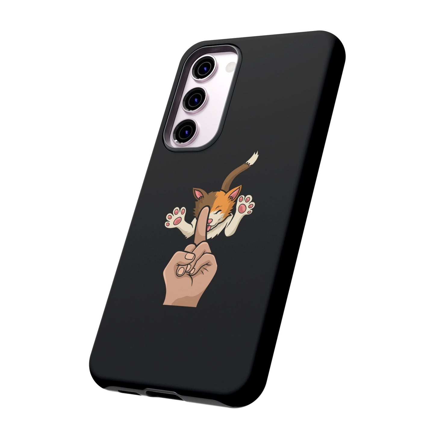 Annoyed cat Phone Case