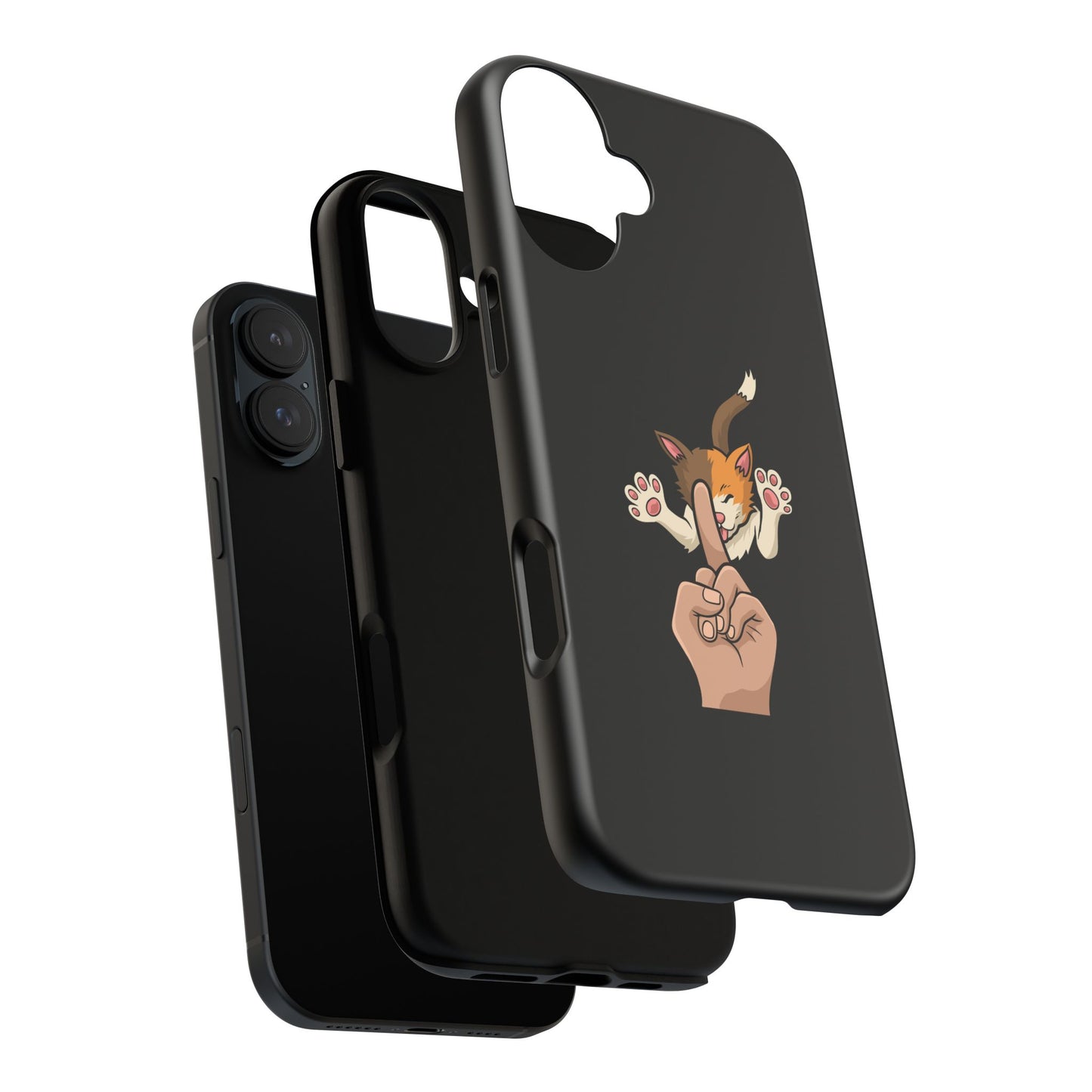Annoyed cat Phone Case