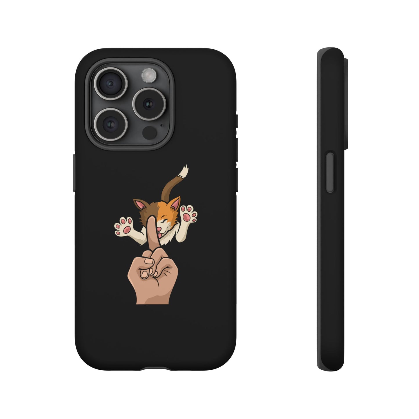 Annoyed cat Phone Case