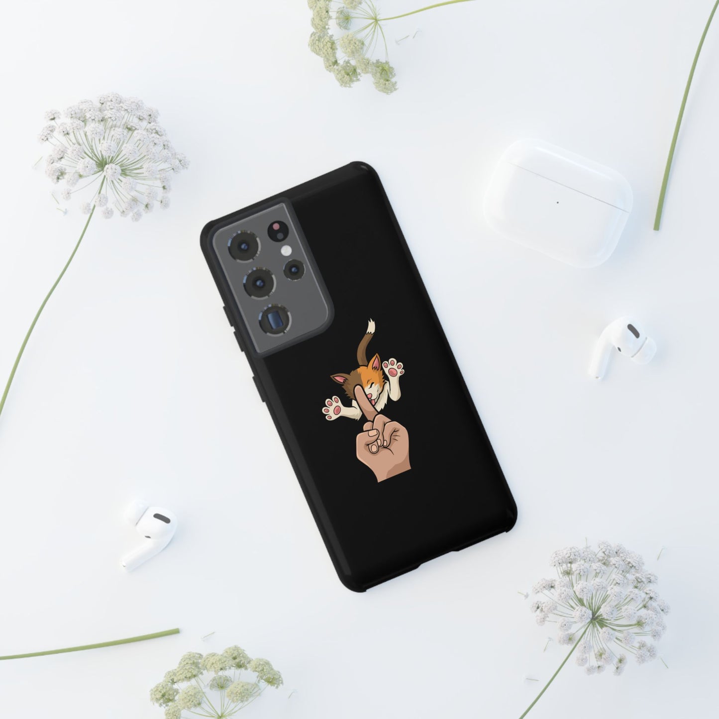 Annoyed cat Phone Case