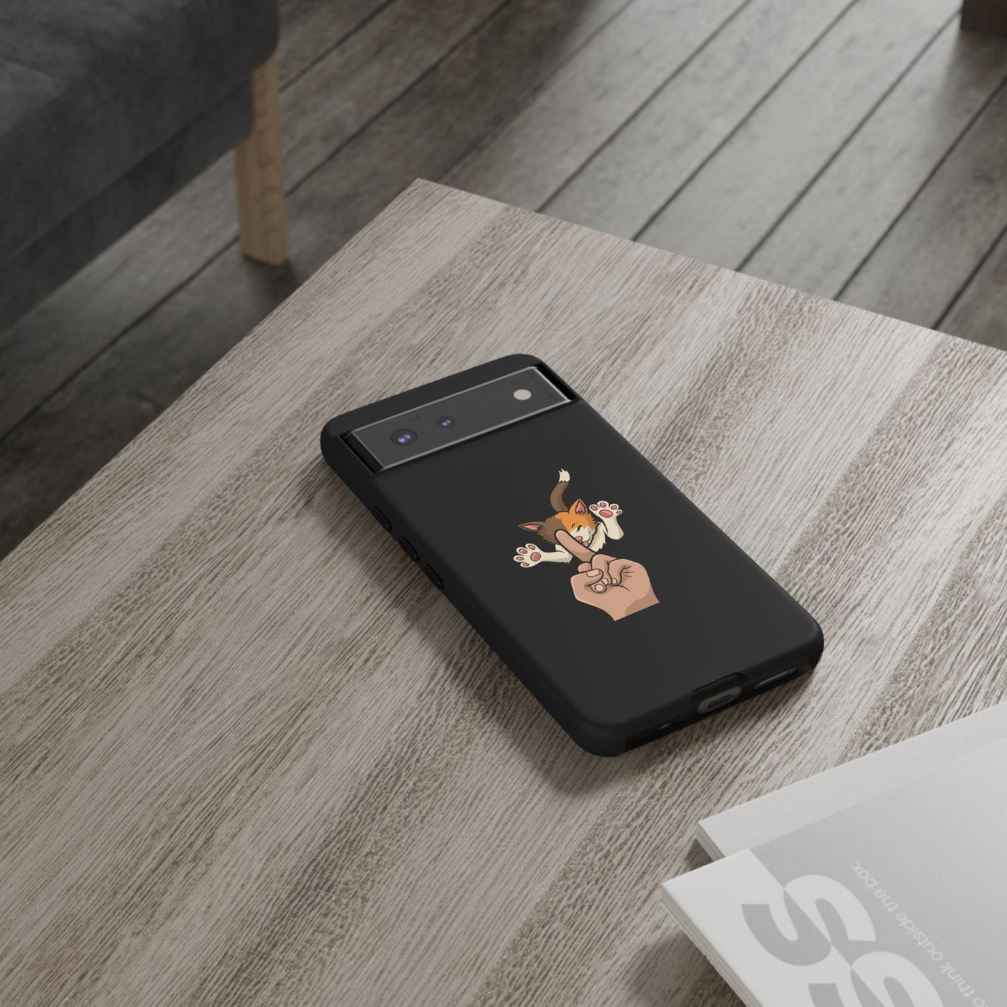 Annoyed cat Phone Case