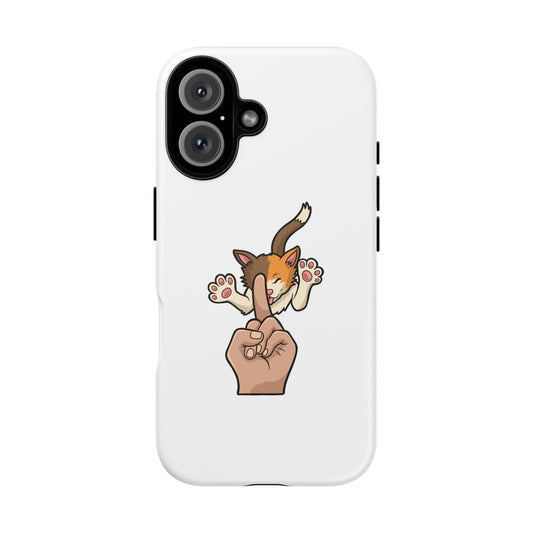 Annoyed cat Phone Case