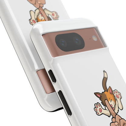 Annoyed cat Phone Case