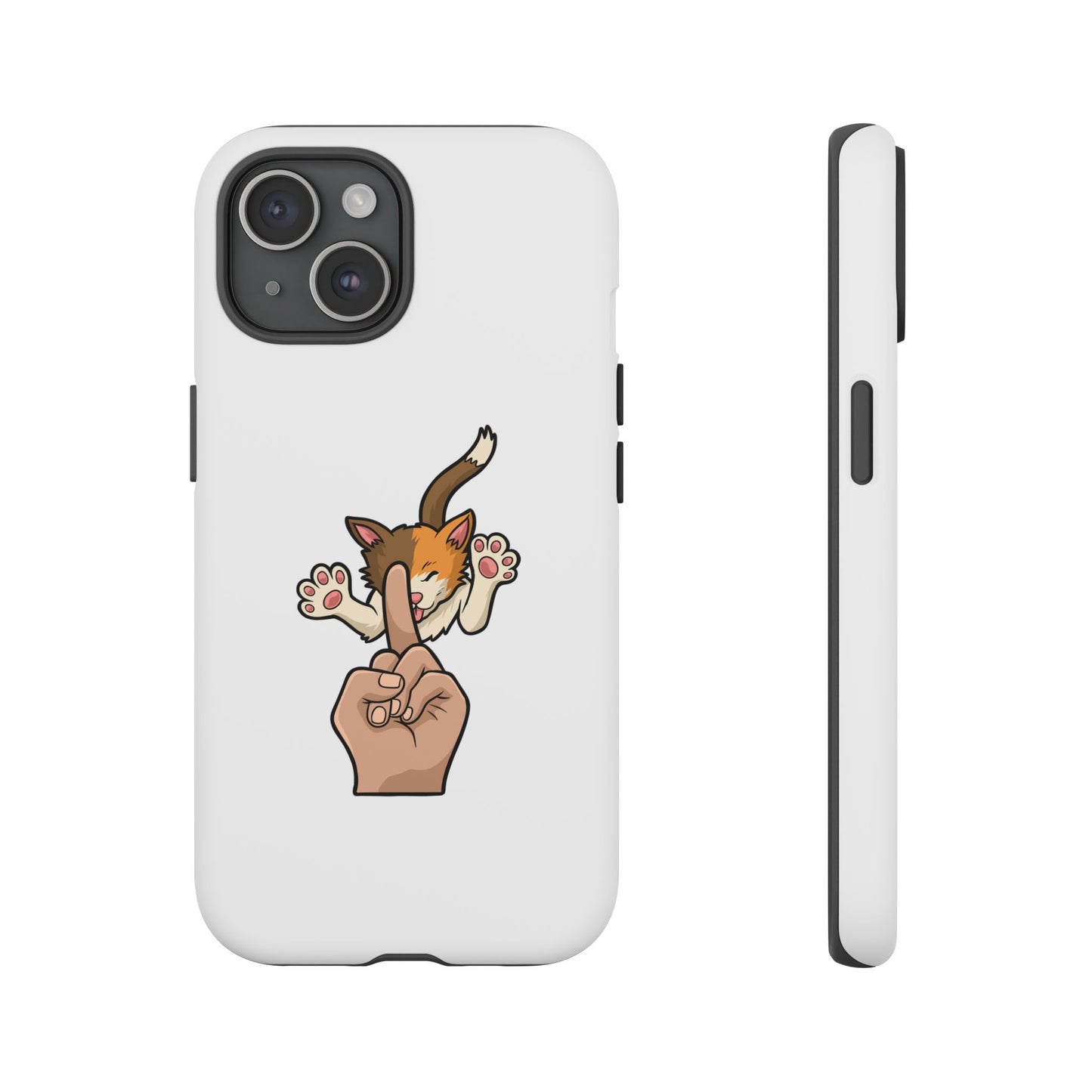 Annoyed cat Phone Case
