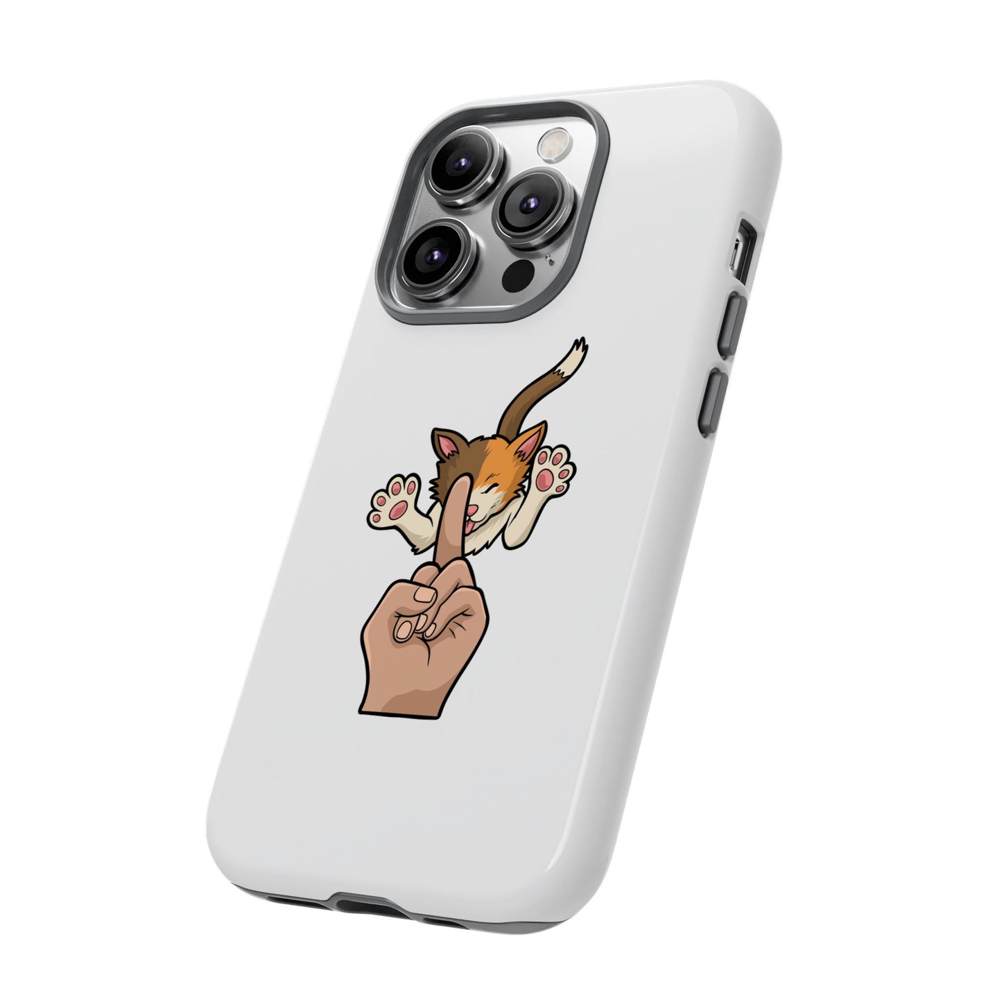 Annoyed cat Phone Case