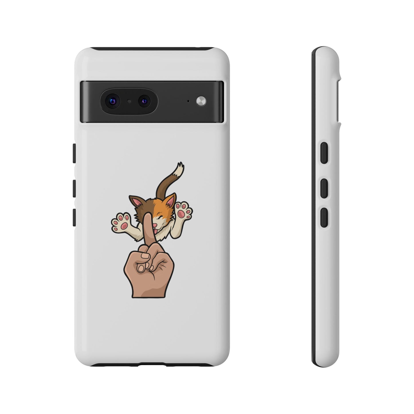 Annoyed cat Phone Case