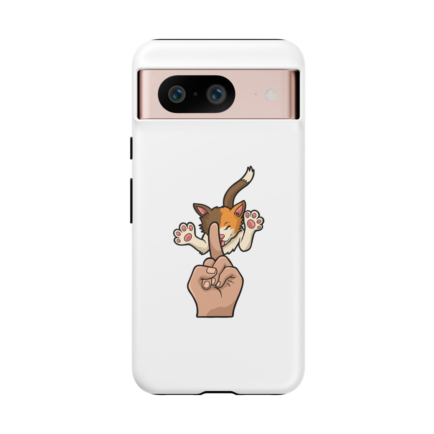 Annoyed cat Phone Case