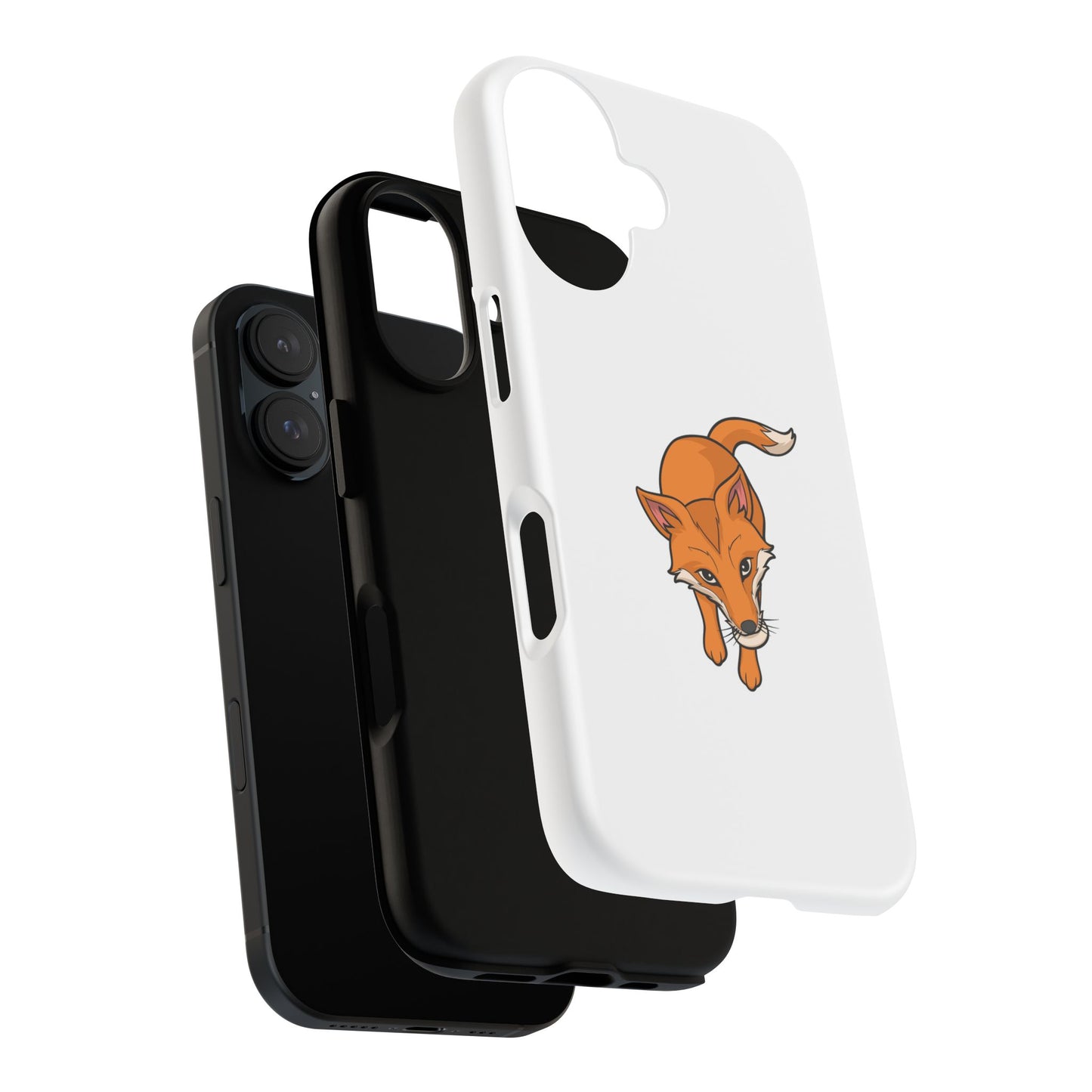 Fox with an egg Phone Case