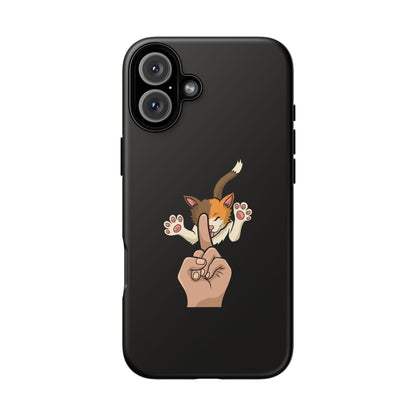 Annoyed cat Phone Case