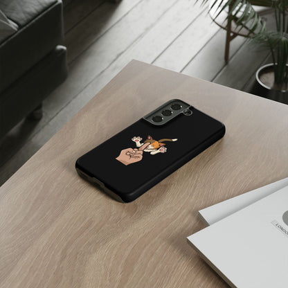Annoyed cat Phone Case