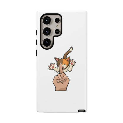 Annoyed cat Phone Case