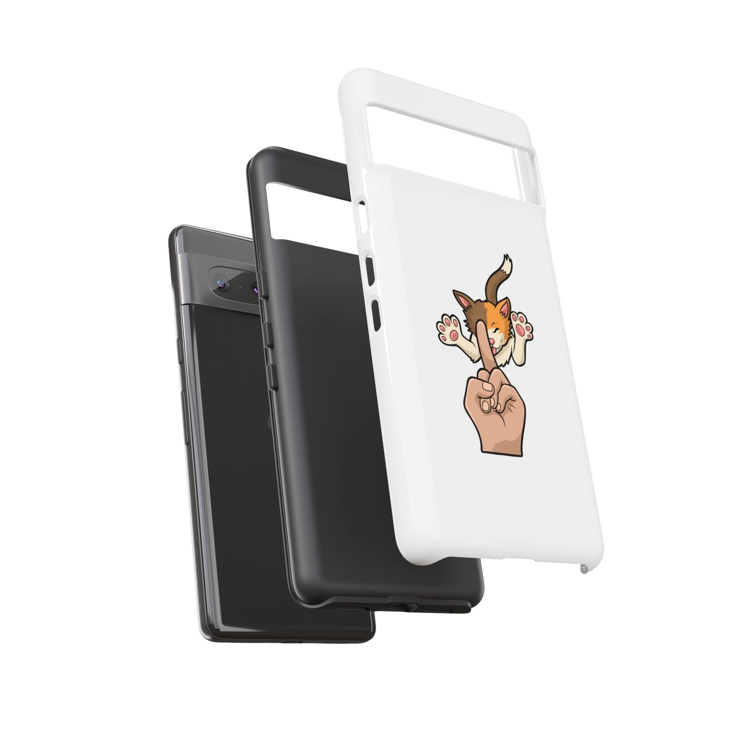 Annoyed cat Phone Case