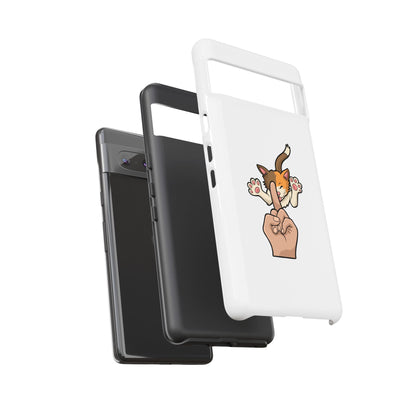 Annoyed cat Phone Case