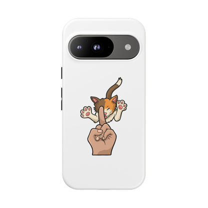 Annoyed cat Phone Case