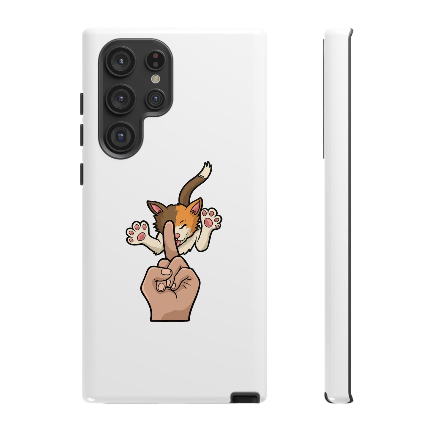 Annoyed cat Phone Case