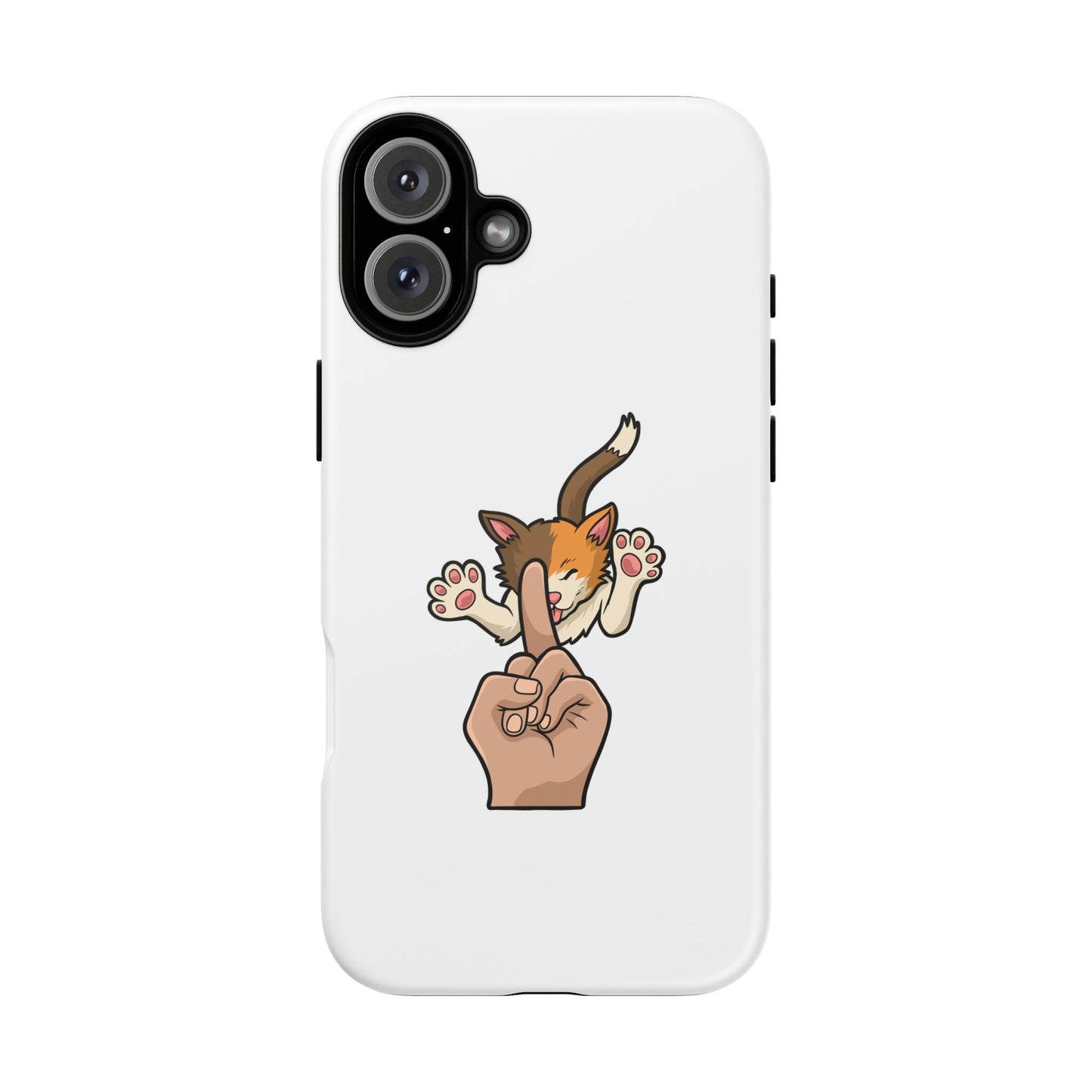Annoyed cat Phone Case