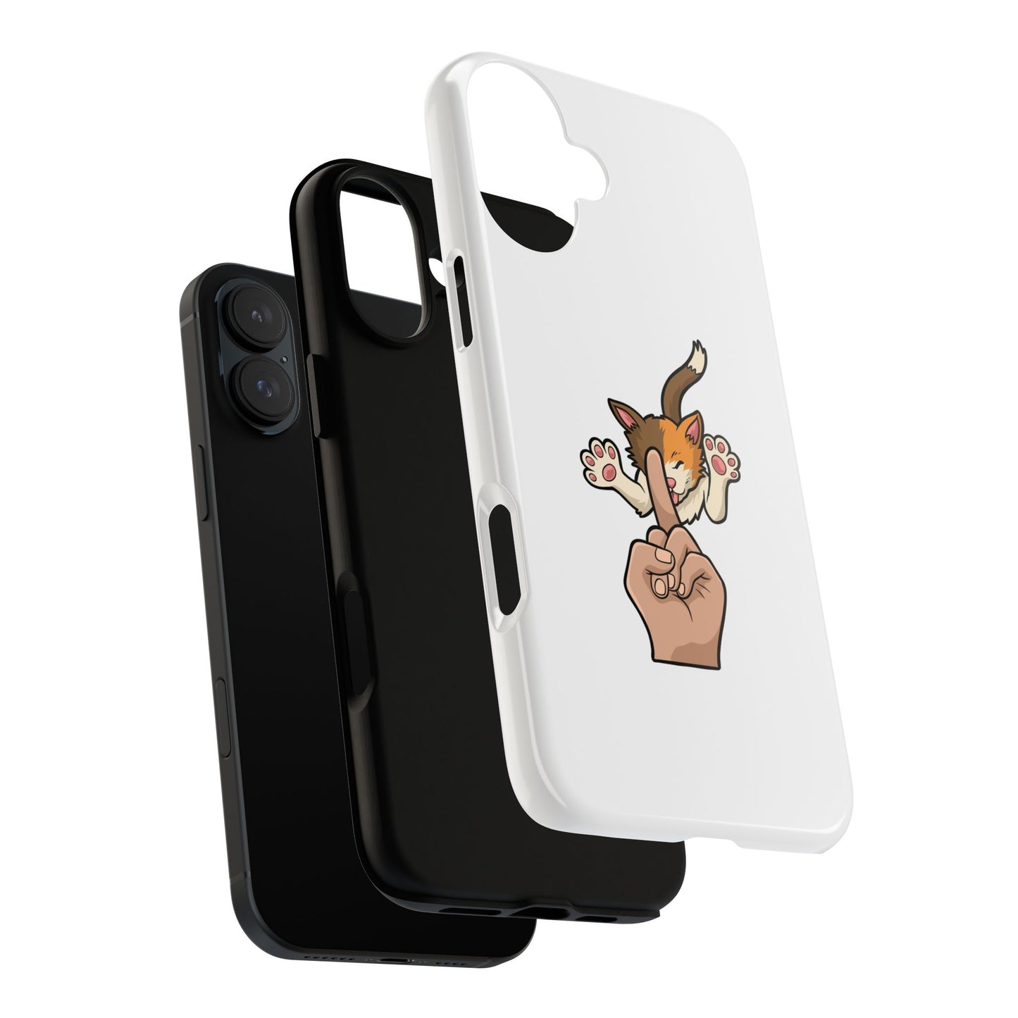 Annoyed cat Phone Case