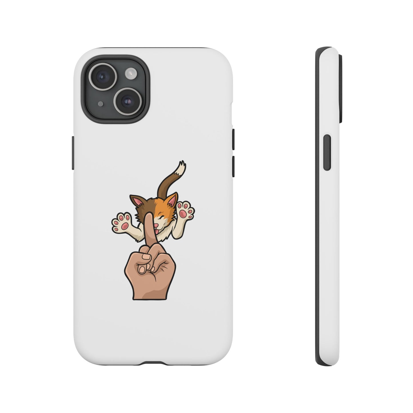 Annoyed cat Phone Case