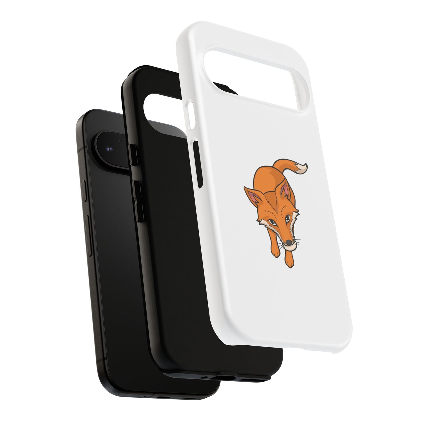 Fox with an egg Phone Case