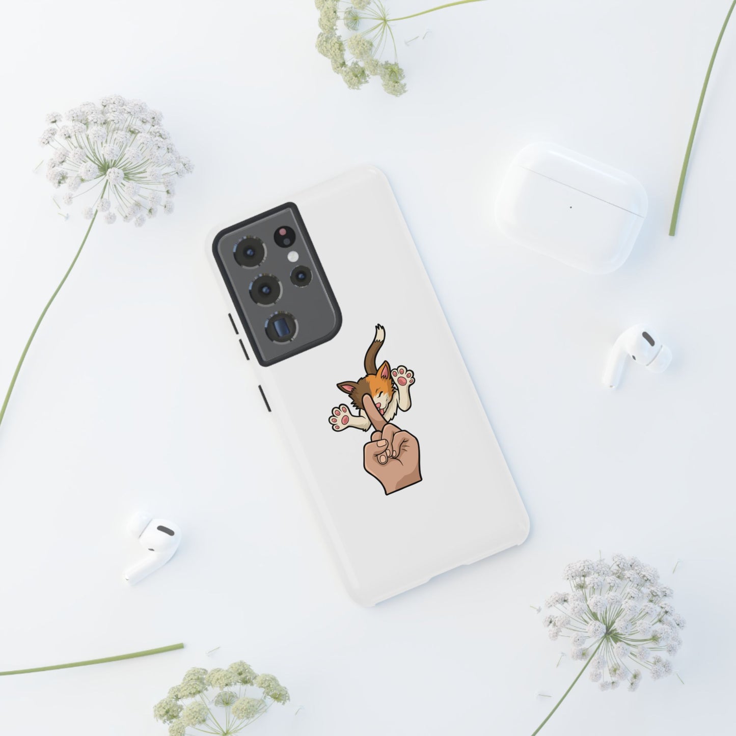 Annoyed cat Phone Case