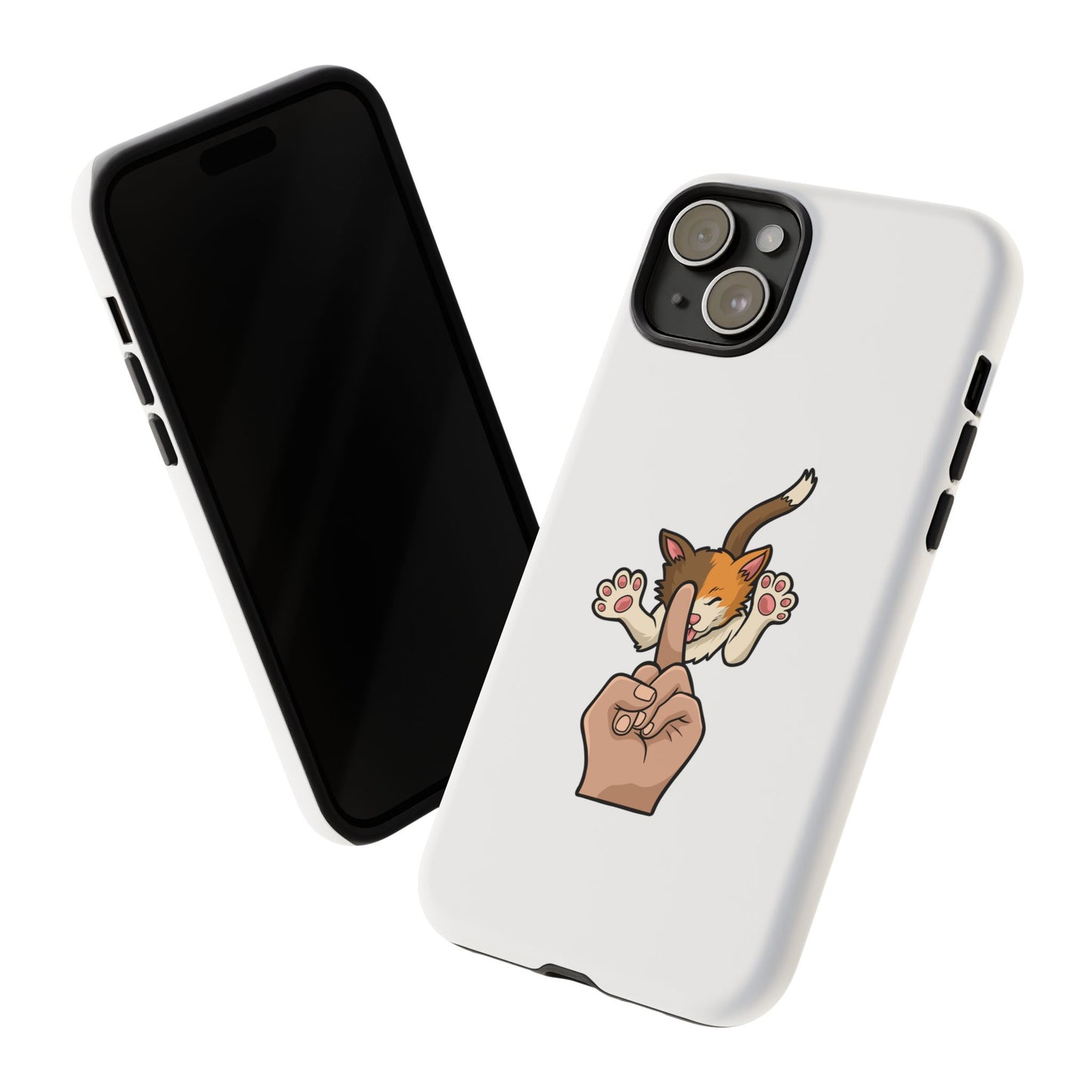 Annoyed cat Phone Case