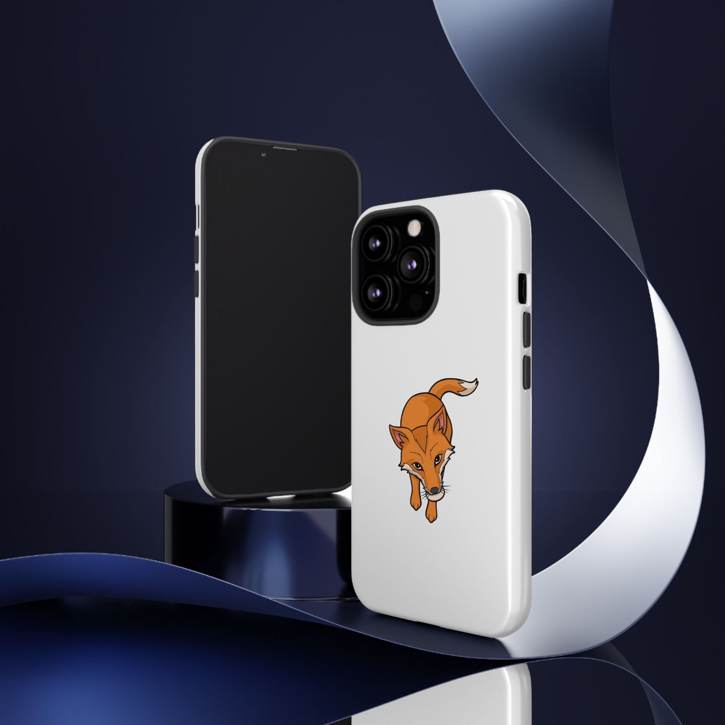 Fox with an egg Phone Case