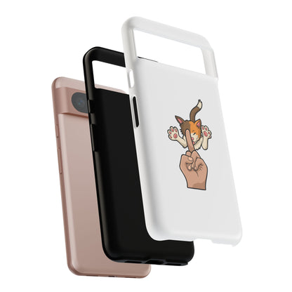 Annoyed cat Phone Case