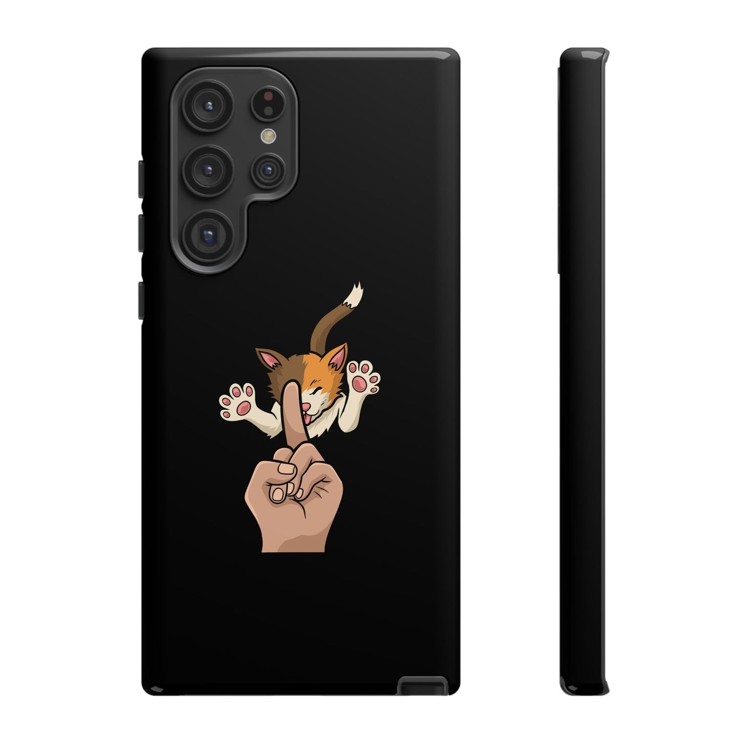 Annoyed cat Phone Case