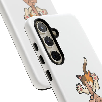 Annoyed cat Phone Case