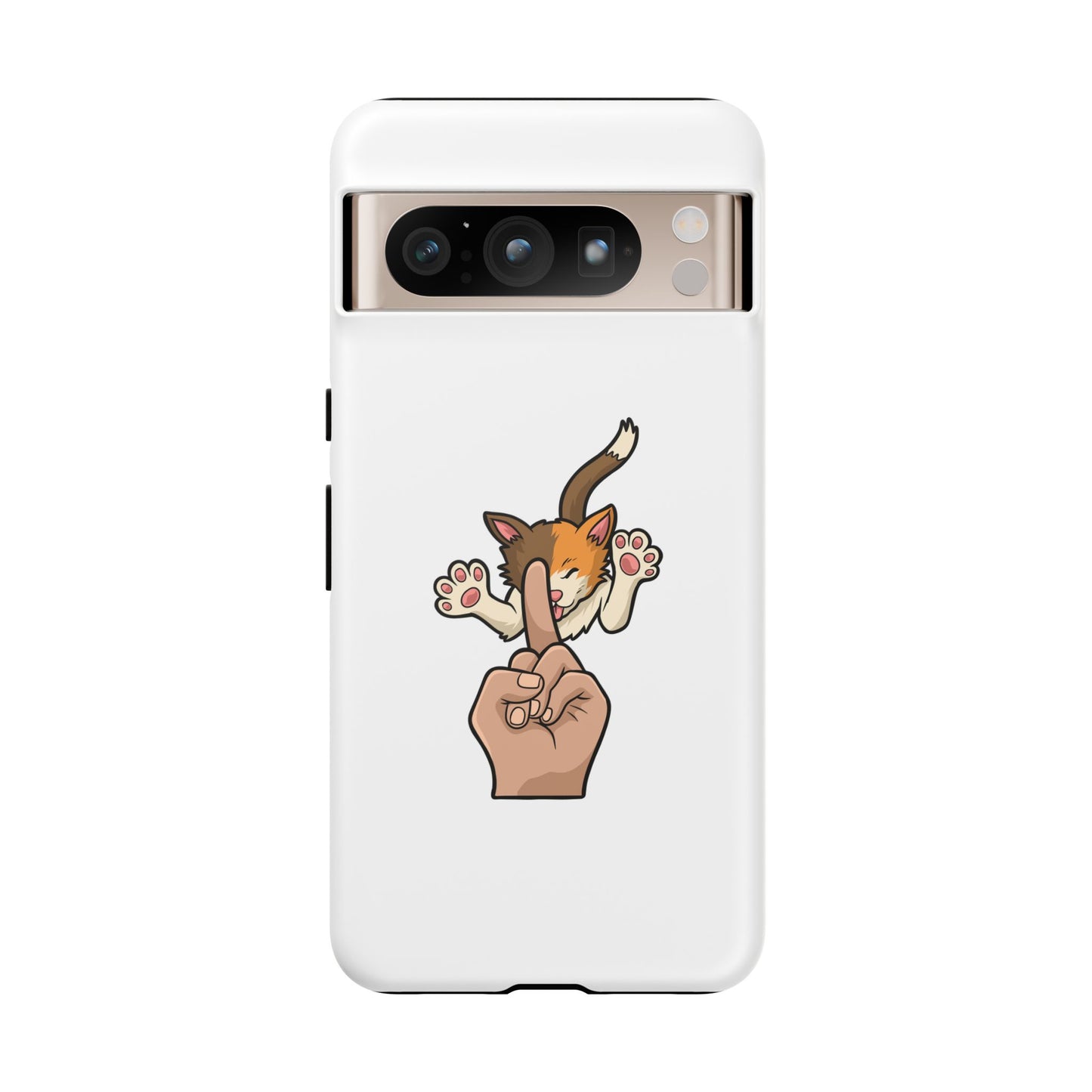 Annoyed cat Phone Case