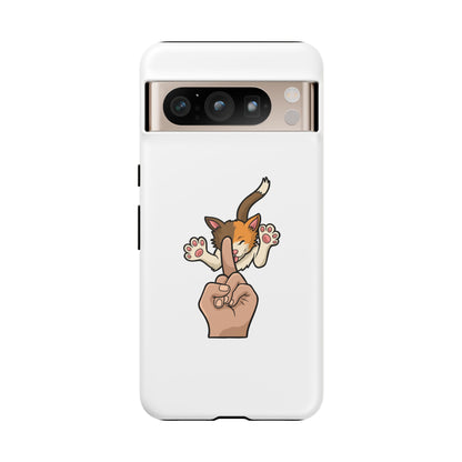 Annoyed cat Phone Case