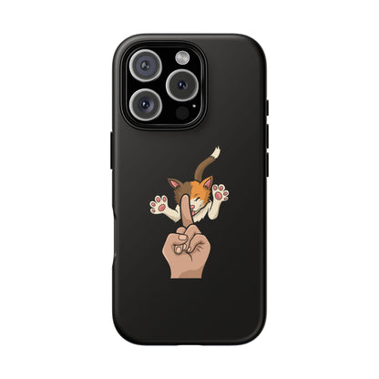 Annoyed cat Phone Case