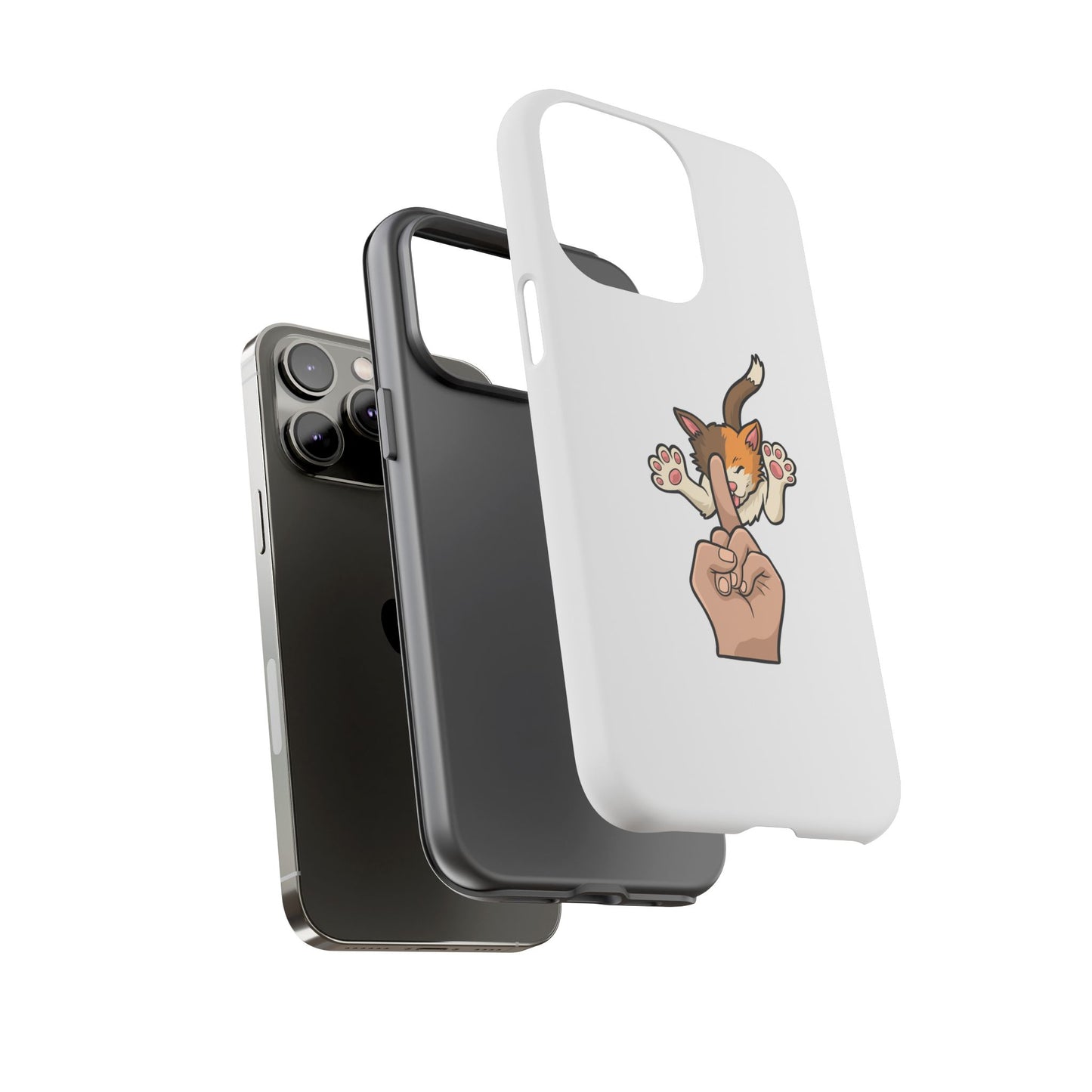 Annoyed cat Phone Case