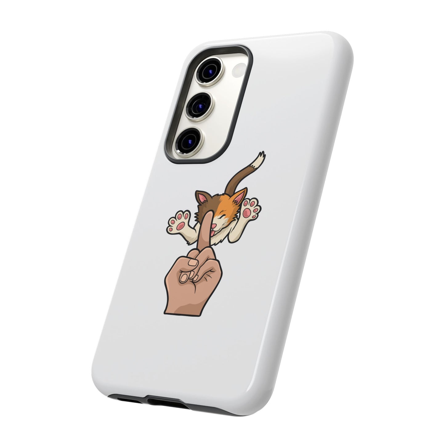 Annoyed cat Phone Case