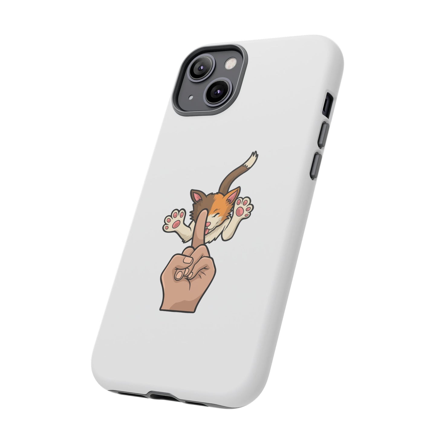 Annoyed cat Phone Case