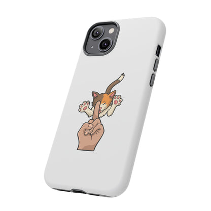 Annoyed cat Phone Case