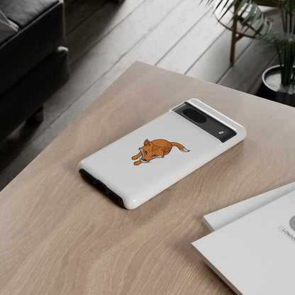 Fox with an egg Phone Case