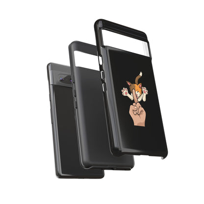 Annoyed cat Phone Case