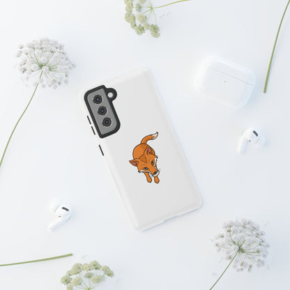 Fox with an egg Phone Case